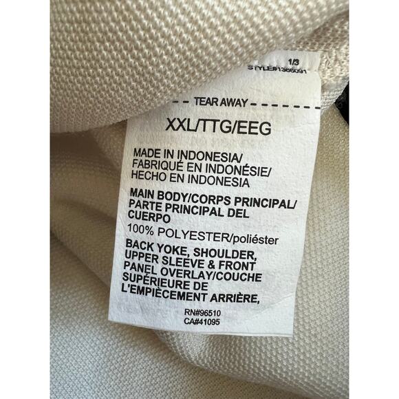 Under Armour Men Mission Boucle Swacket White/Blk 1366091-110 Size 2XL NWT - Picture 6 of 16